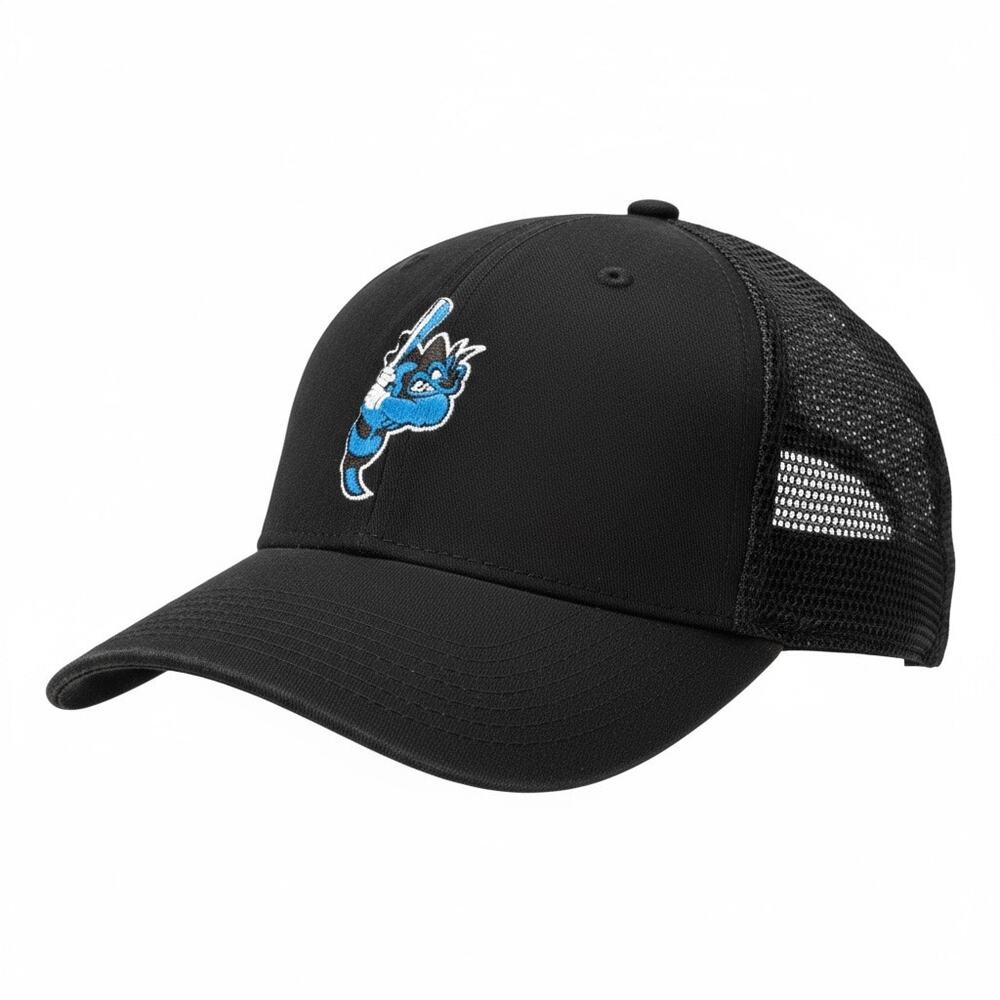 39Thirty Black Baseball Cap with Character Large - XL